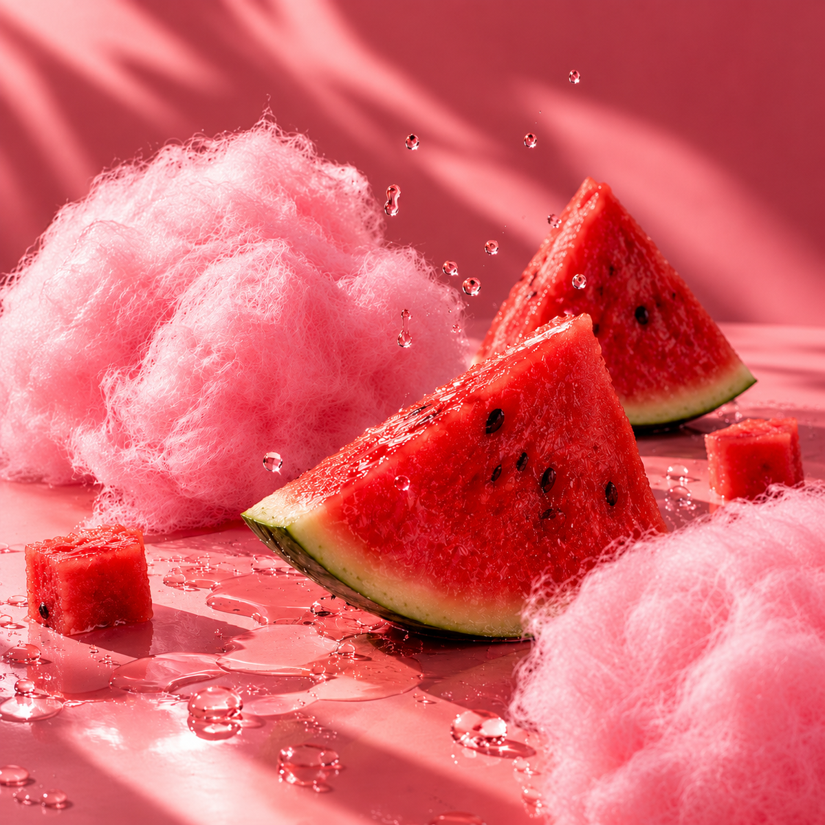 Watermelon Cotton Candy